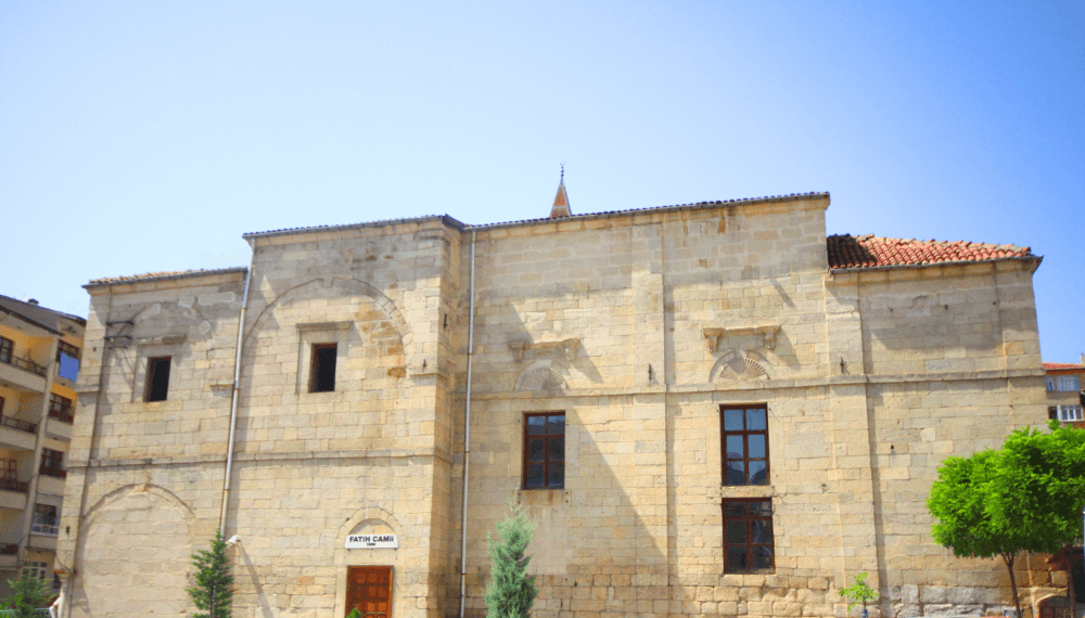 A former church converted into a mosque in 1996, standing near the Çapanoğlu Mosque in central Yozgat.