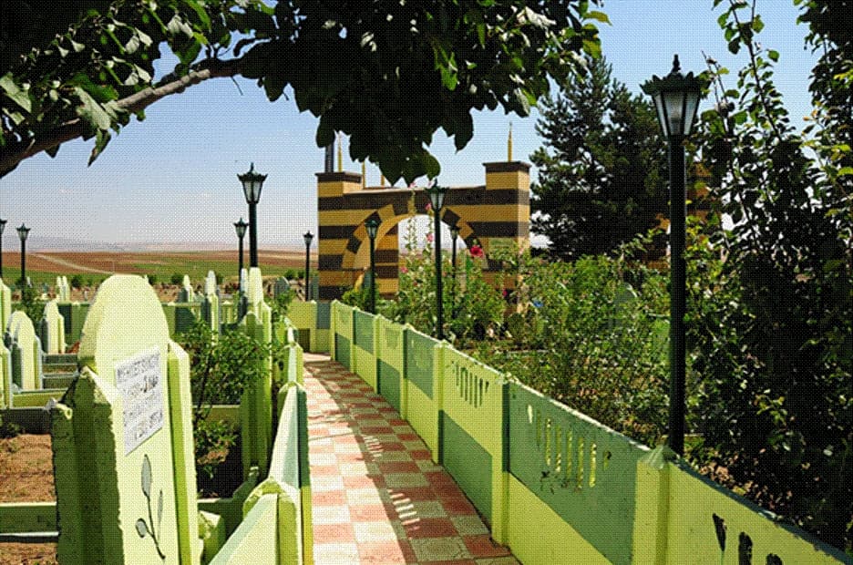 The grave and pilgrimage shrine of respected Islamic scholar Mehmet Şakir Efendi in Gedikhasanlı village, Sorgun.